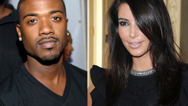 Ray J and Kim Kardashian